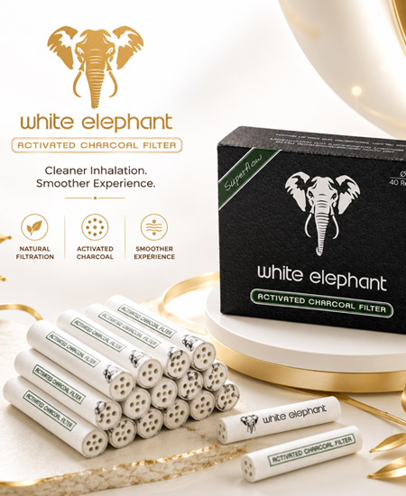 White Elephant 45's 6mm Meerchaum Filter