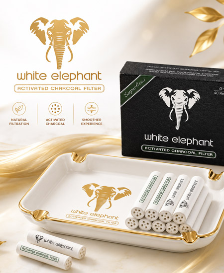 White Elephant 45's 6mm Meerchaum Filter