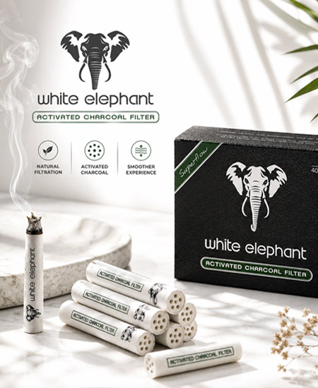 White Elephant 40's 9MM Filter