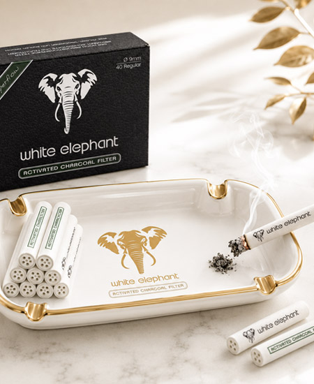 White Elephant 40's 9MM Filter
