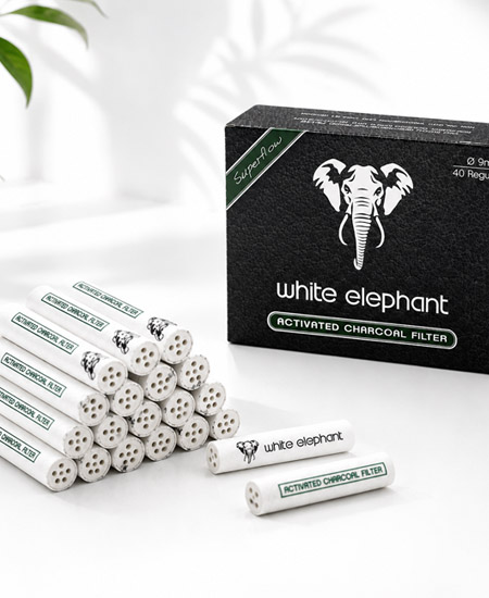 White Elephant 40's 9MM Filter